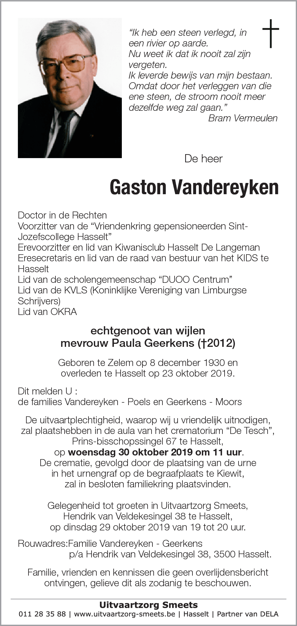 Gaston Vandereyken