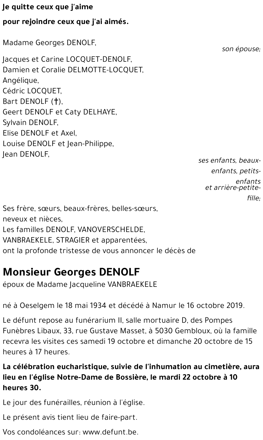 Georges DENOLF