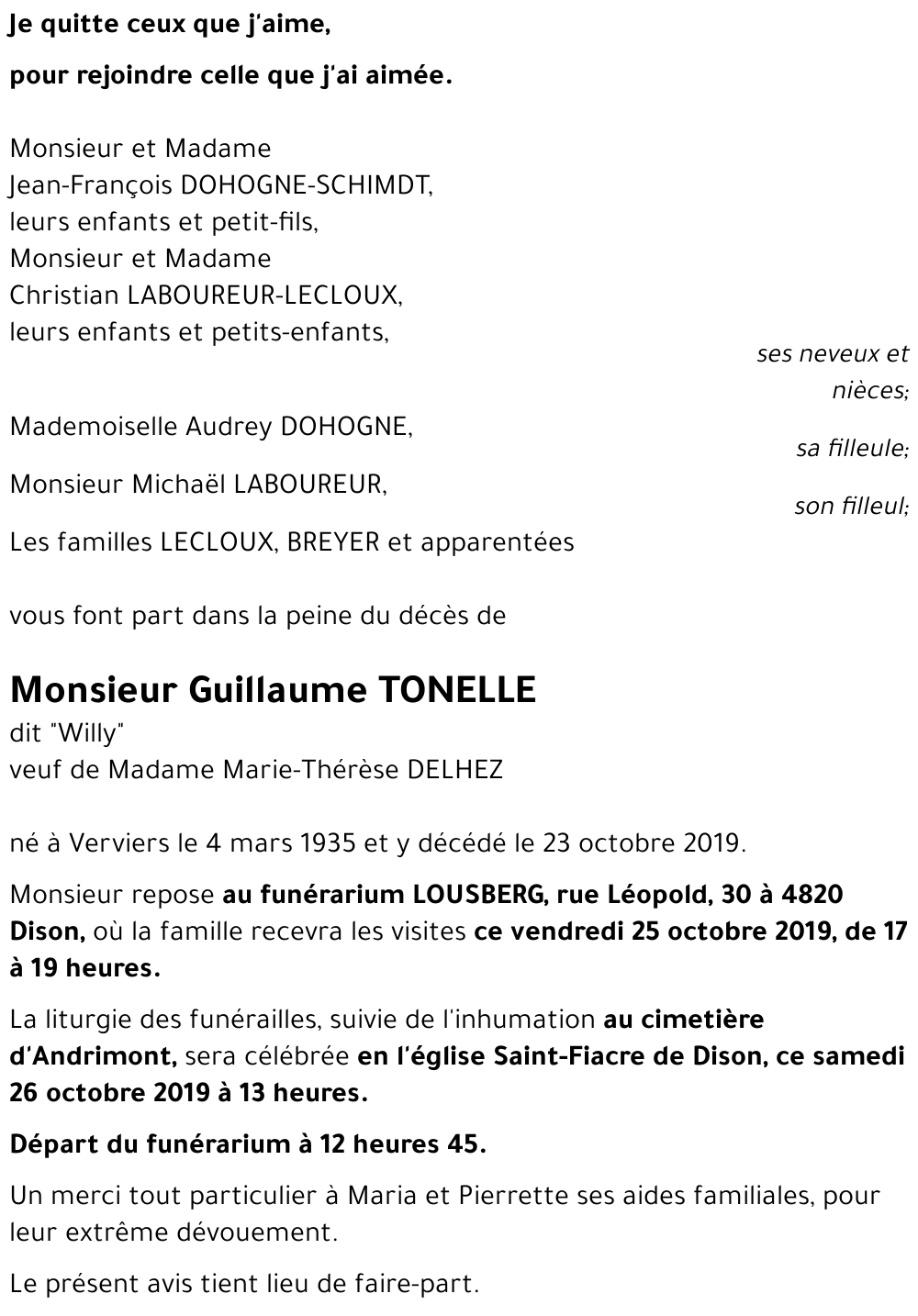 Guillaume TONELLE