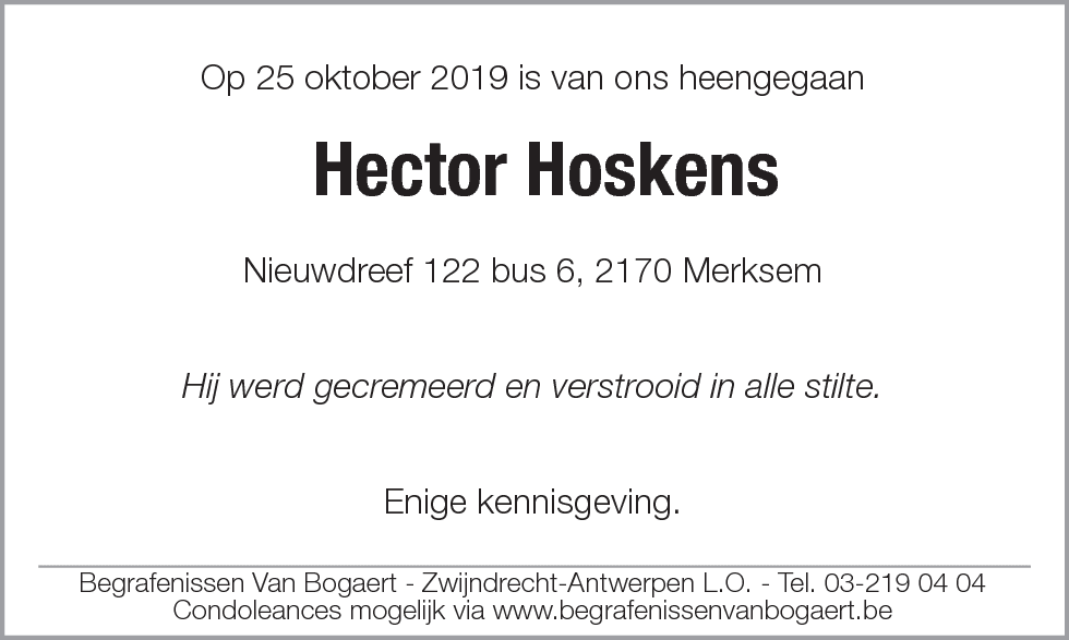Hector Hoskens