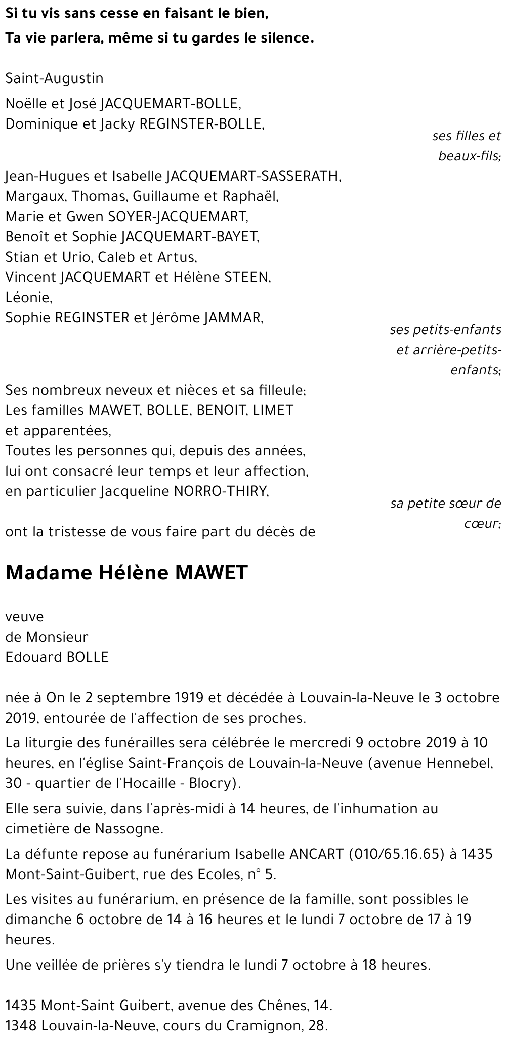 Hélène MAWET