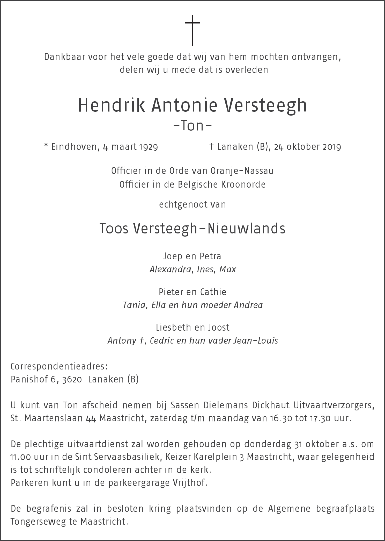 Hendrik Versteegh
