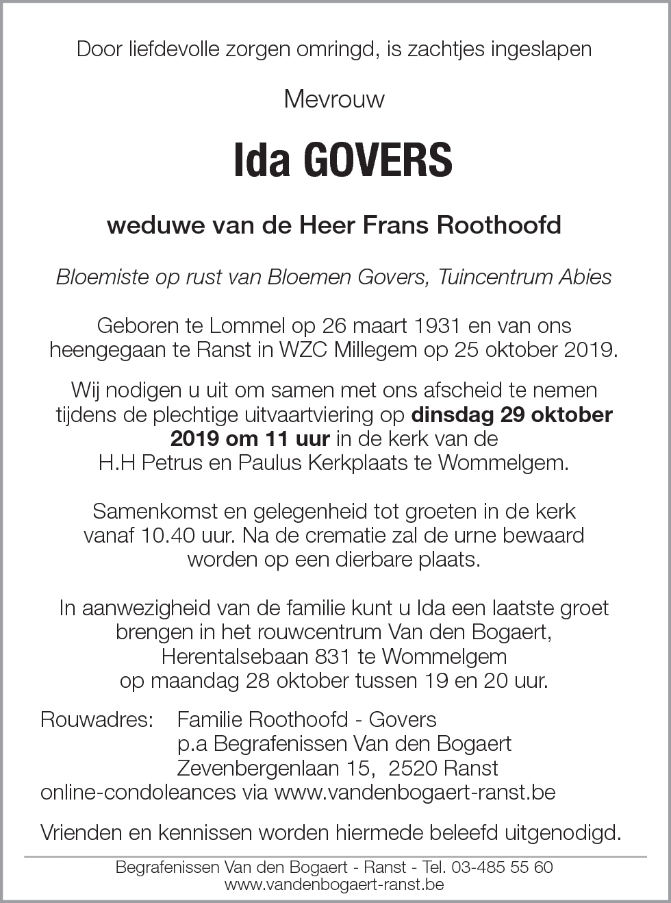 Ida Govers