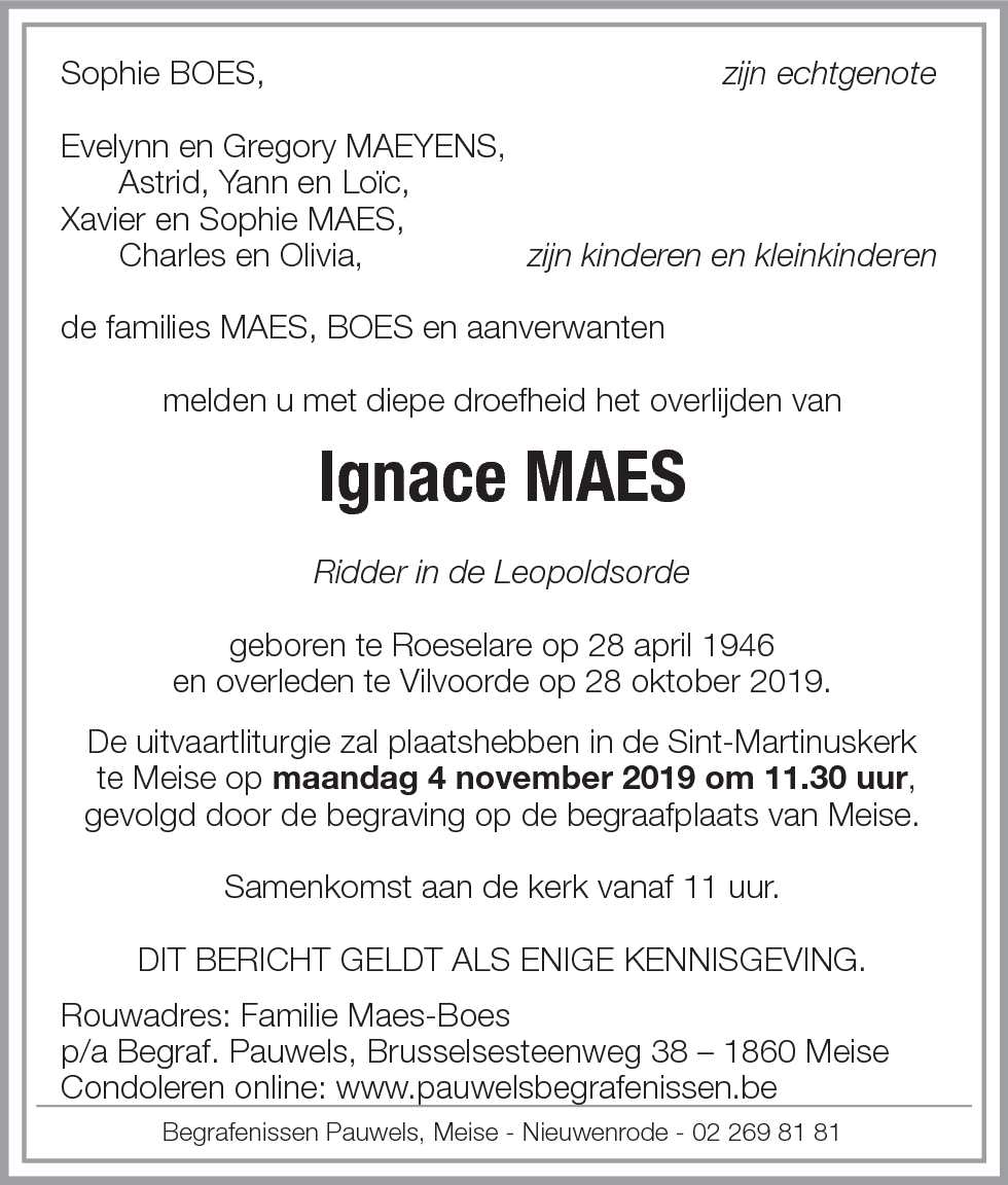 Ignace MAES