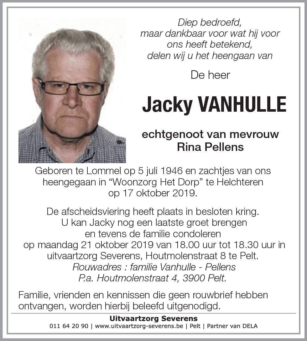 Jacky Vanhulle