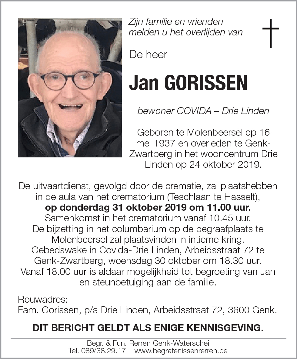 Jan GORISSEN