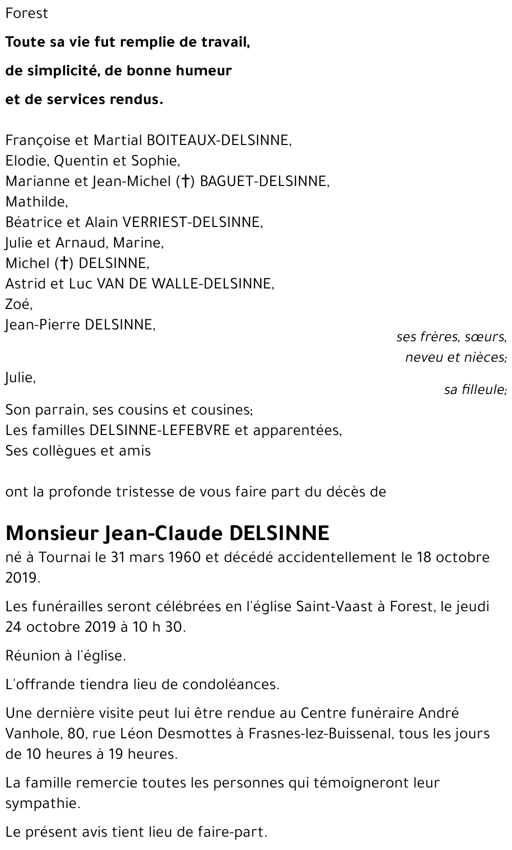 Jean-Claude DELSINNE