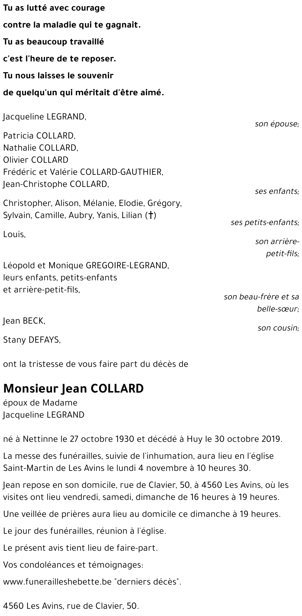 Jean COLLARD