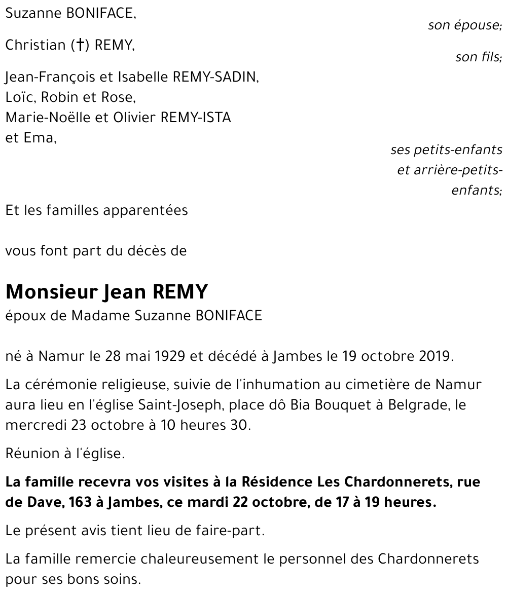 Jean REMY