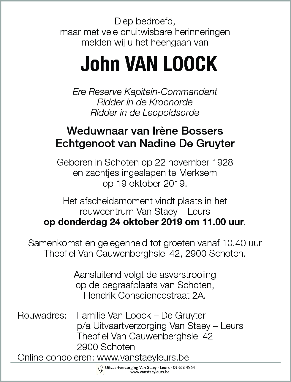 John Van Loock