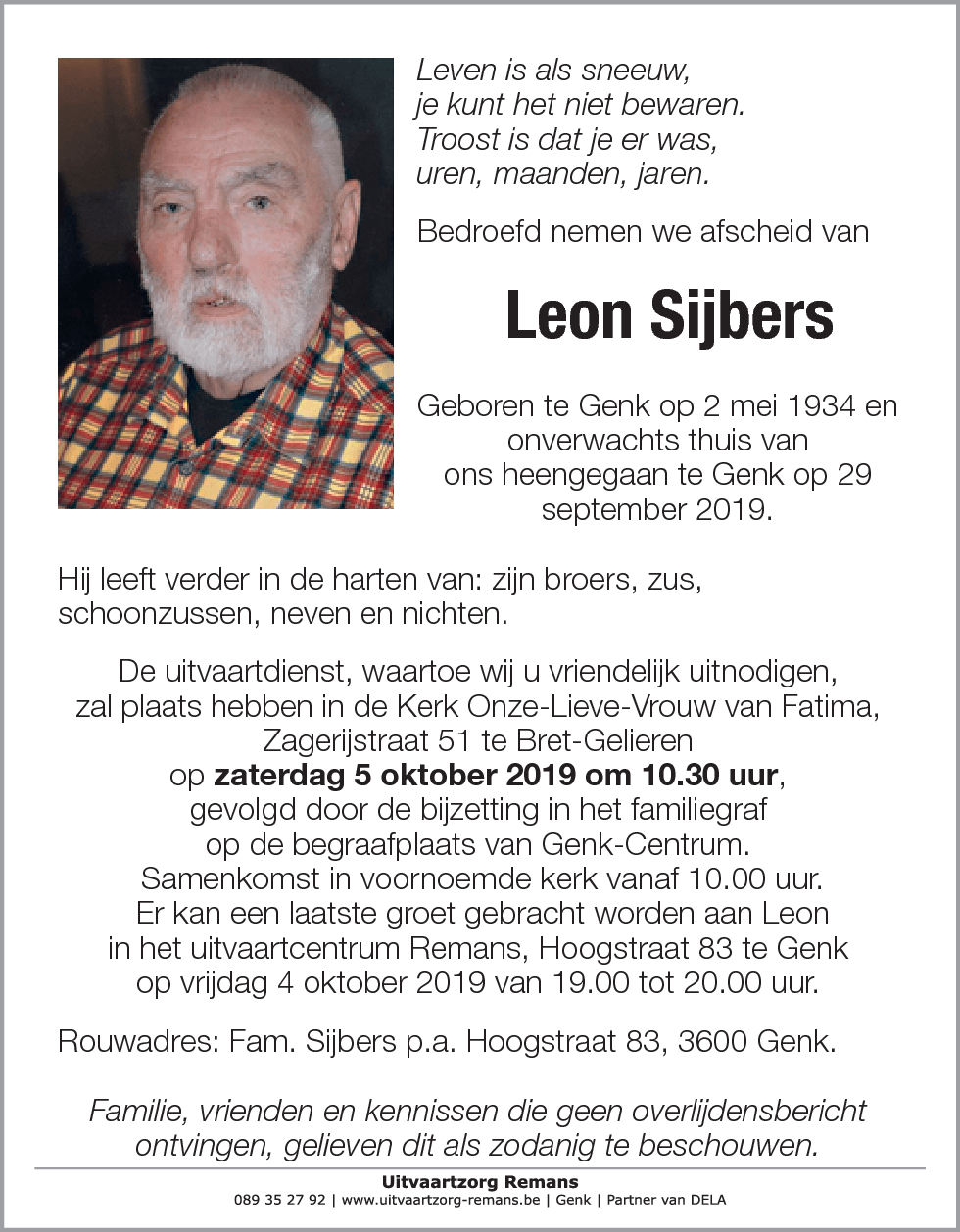 Leonardus Sijbers