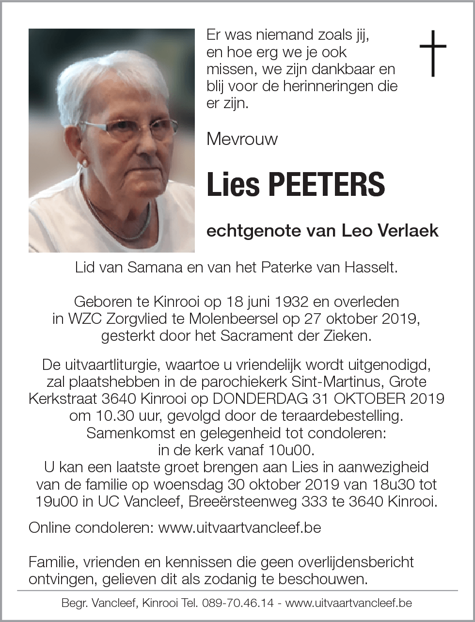 Lies Peeters