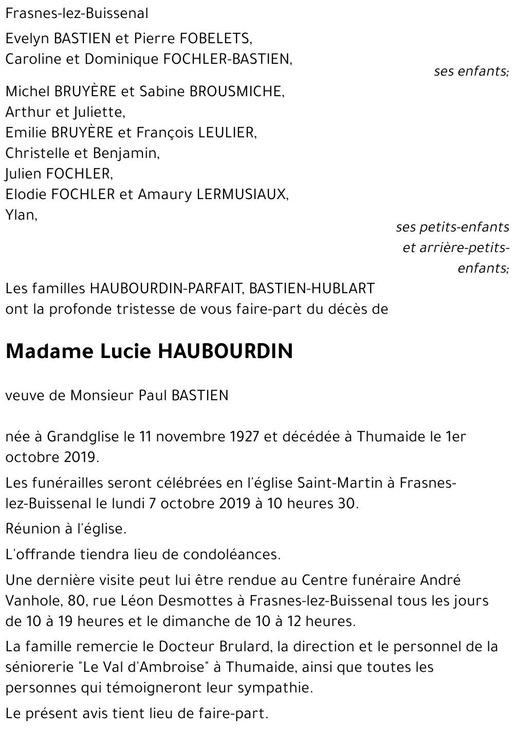 Lucie HAUBOURDIN