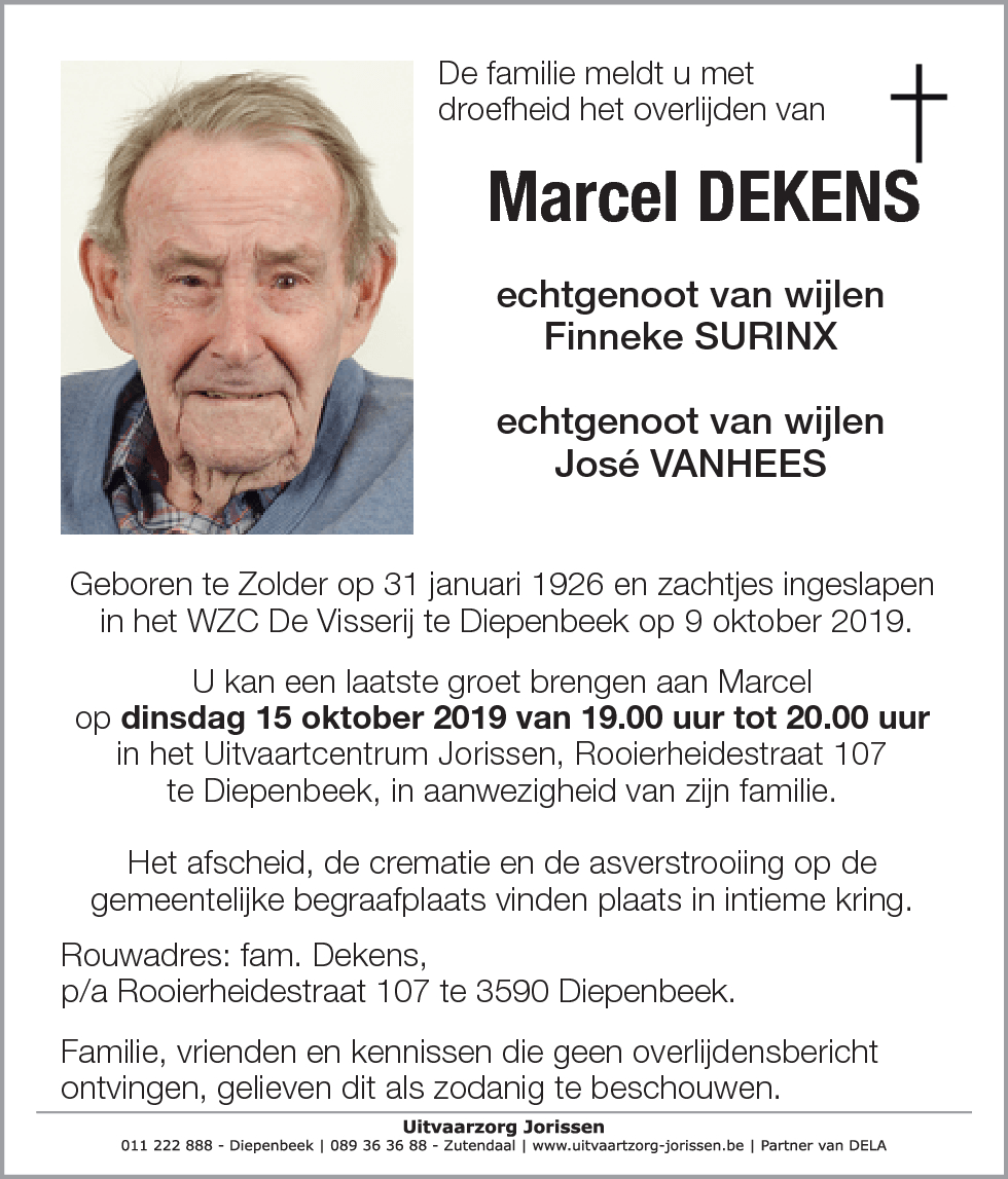 Marcel Dekens