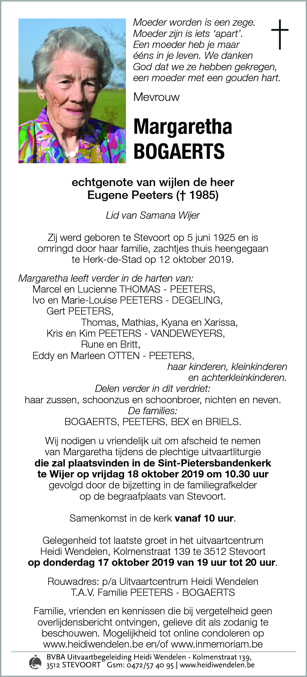 Margaretha Bogaerts