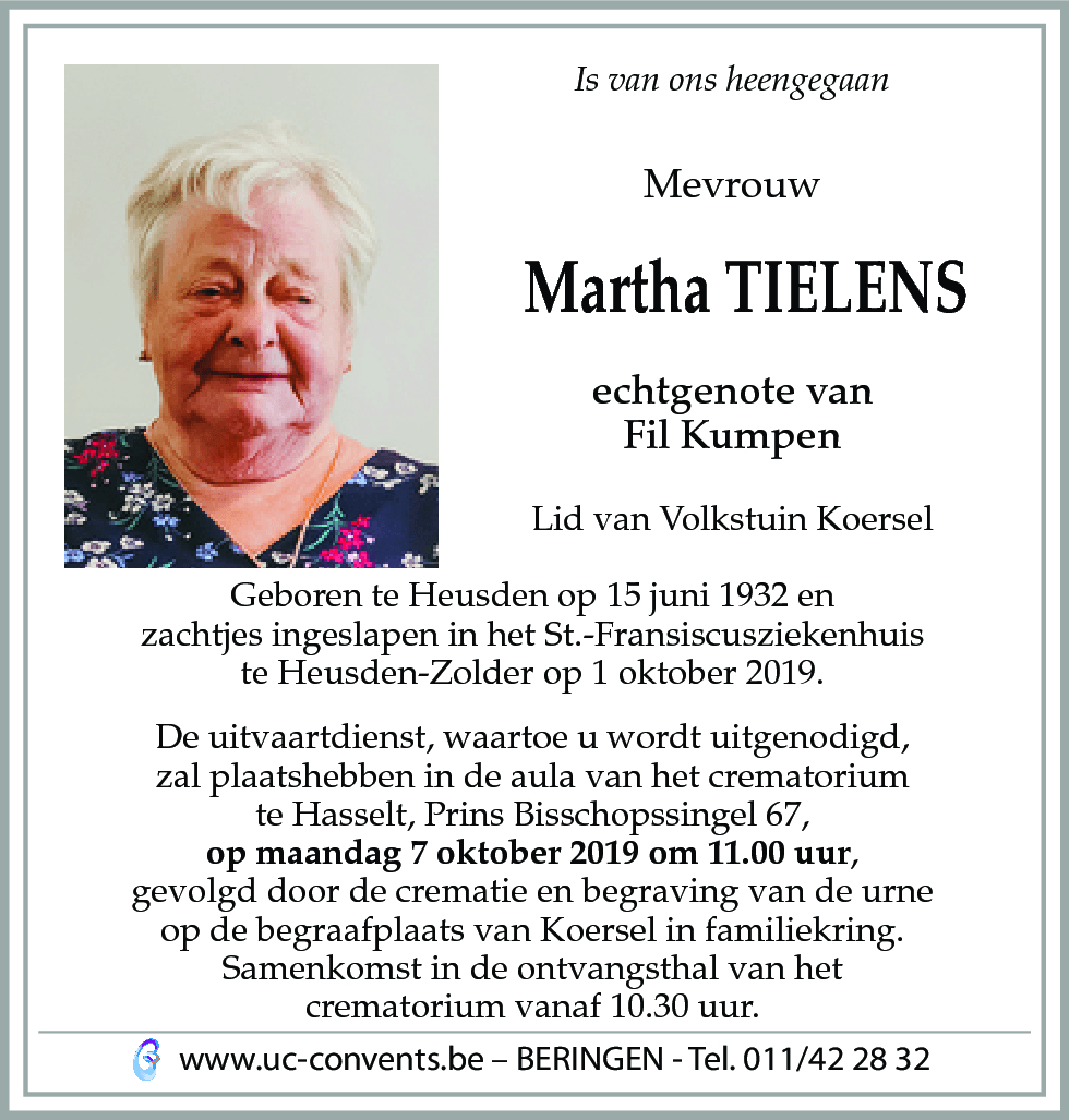 Martha Tielens