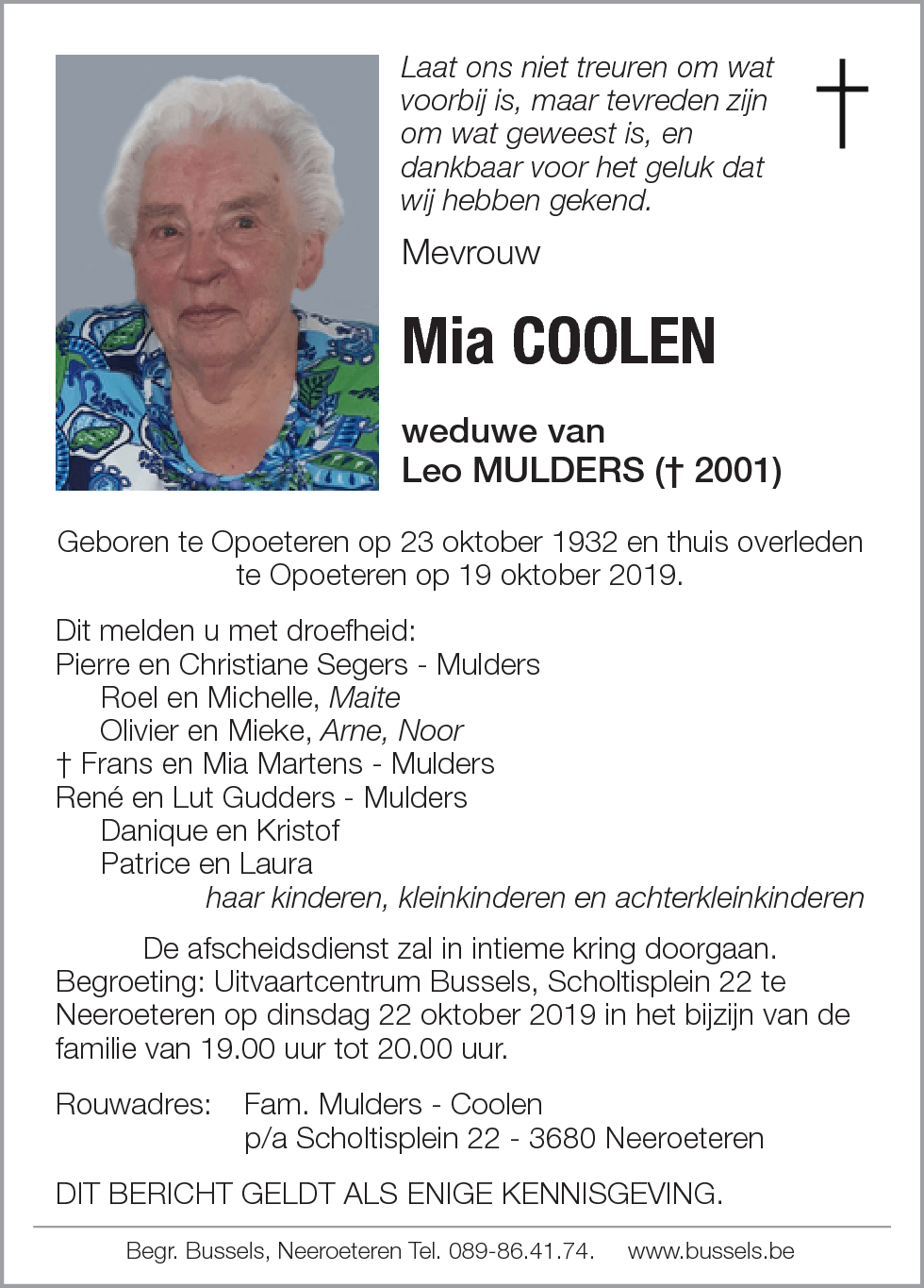Mia COOLEN