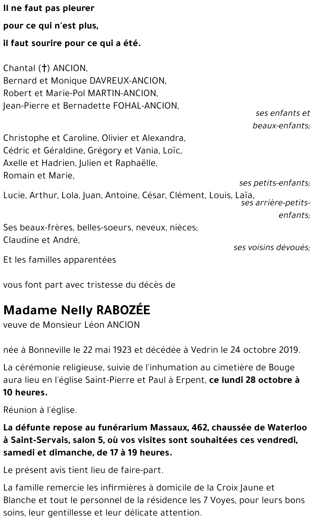 Nelly RABOZÉE