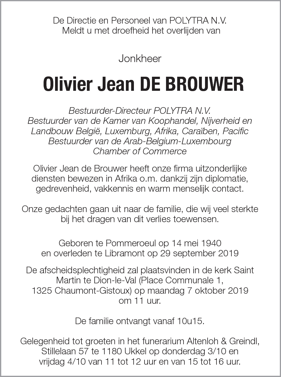 Olivier Jean de Brouwer