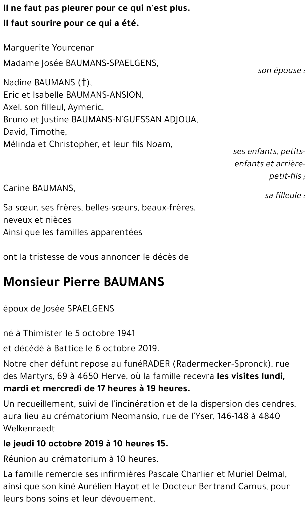 Pierre BAUMANS