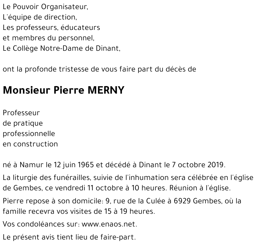 Pierre MERNY