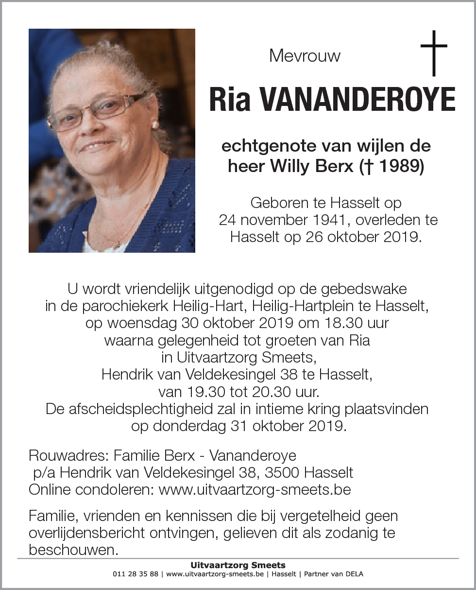Ria Vananderoye