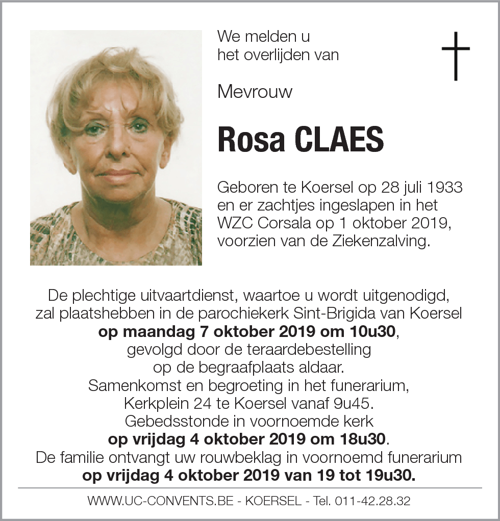 Rosa Claes