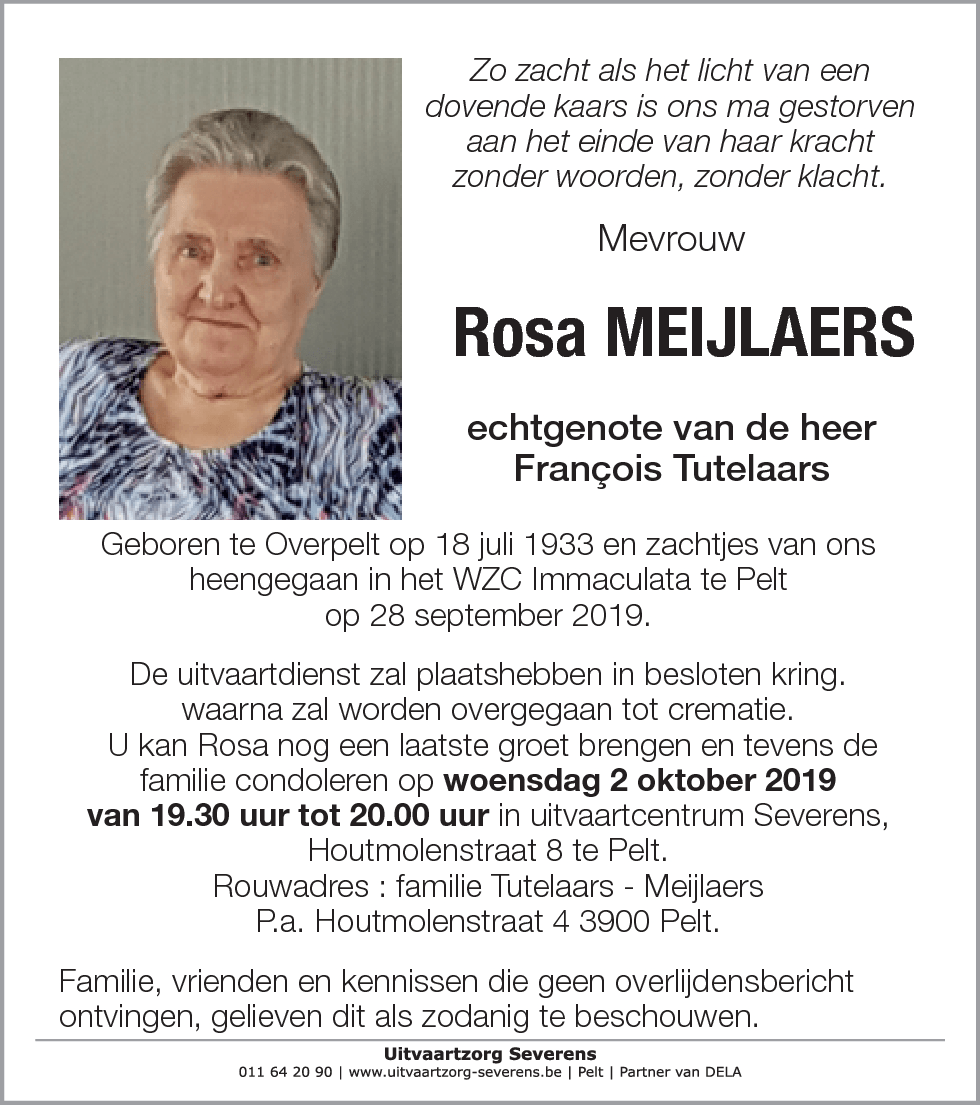 Rosa Meijlaers