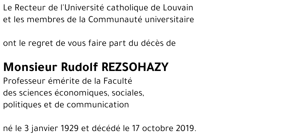Rudolf REZSOHAZY