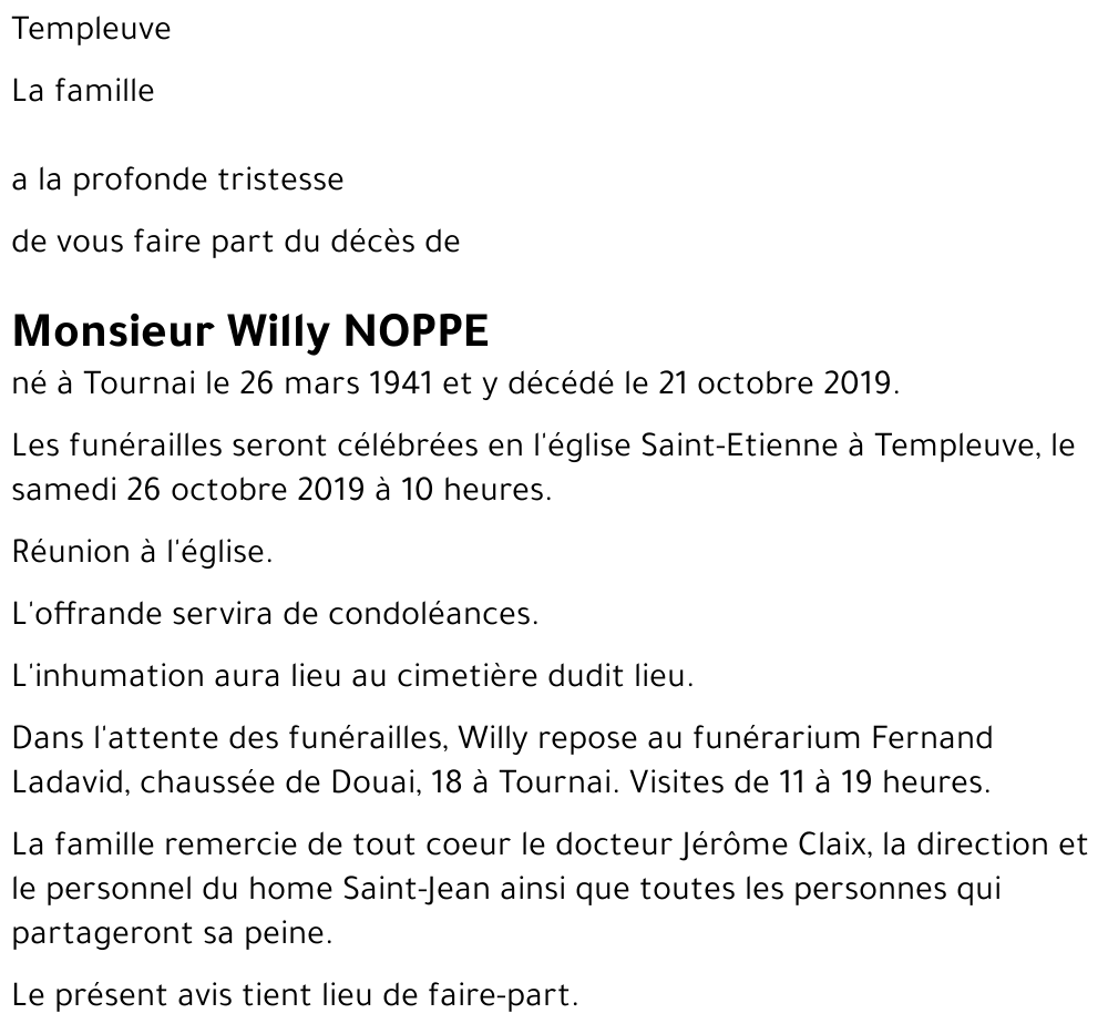 Willy NOPPE