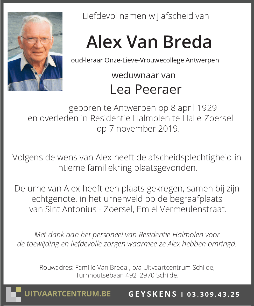 Alexander Van Breda