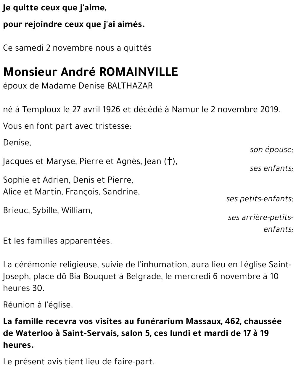 André ROMAINVILLE