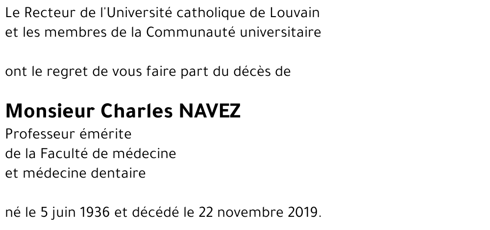 Charles NAVEZ