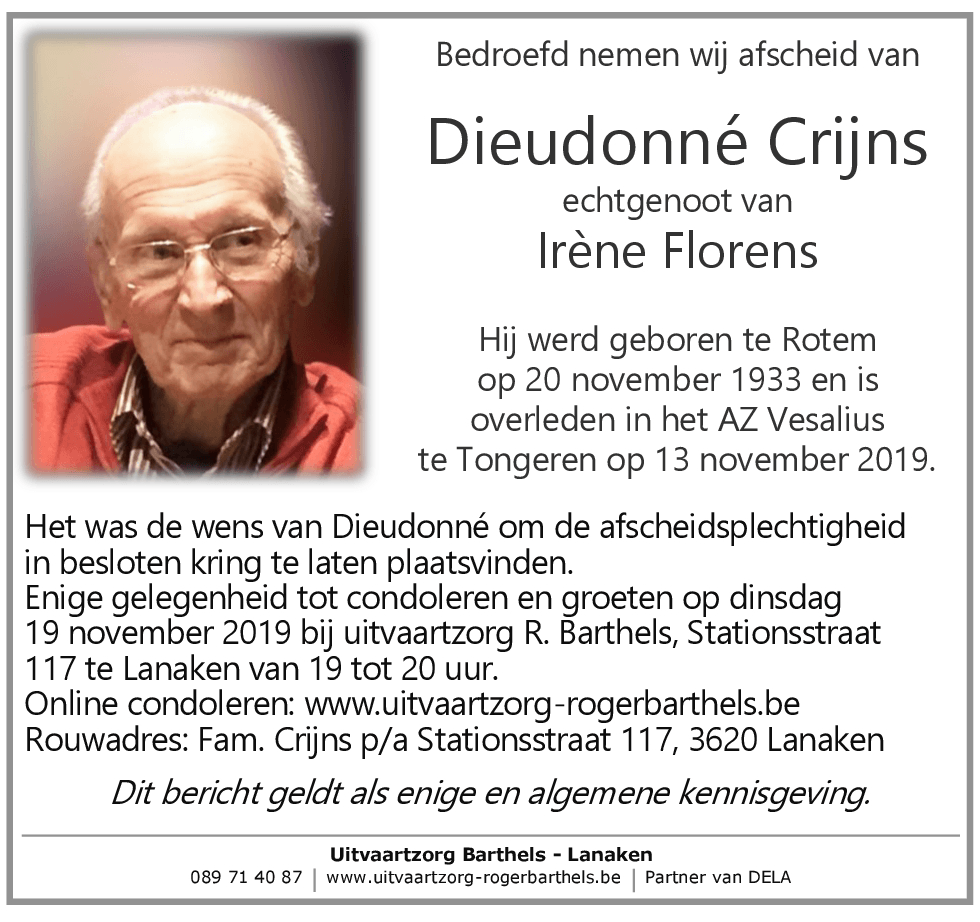 Dieudonné Crijns