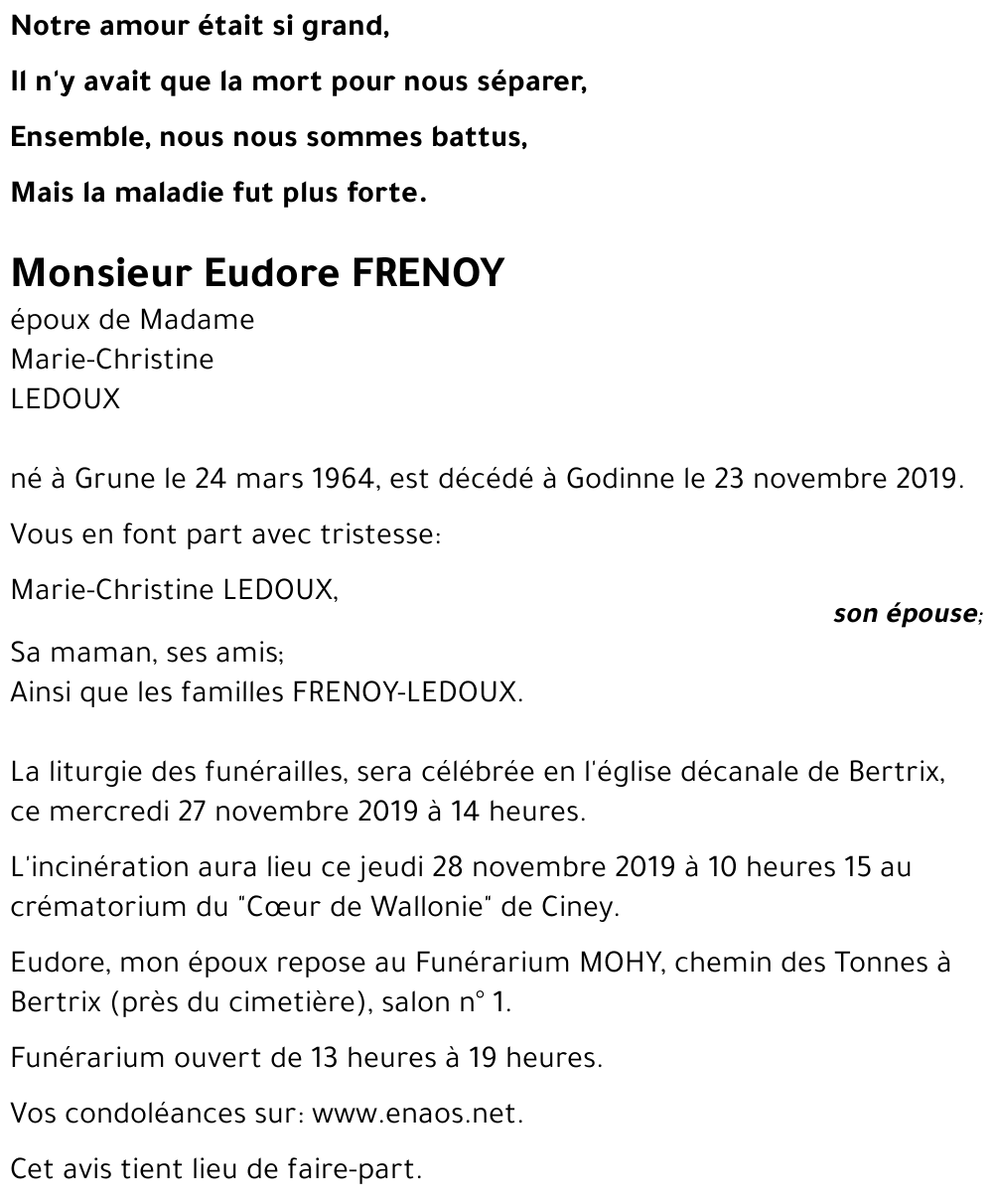 Eudore FRENOY