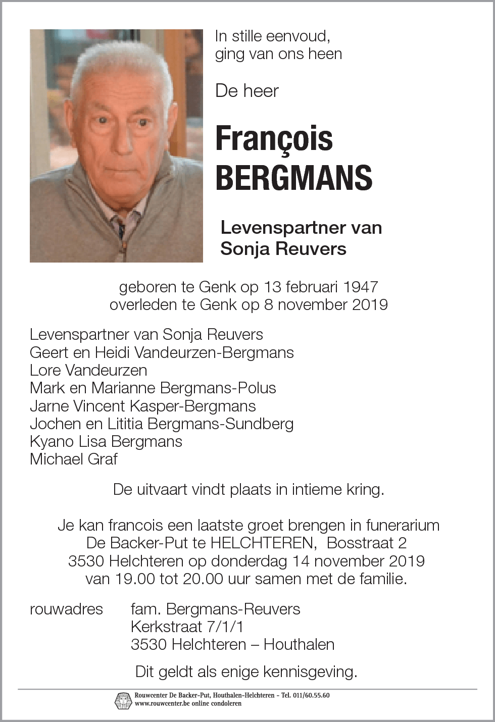 François Bergmans