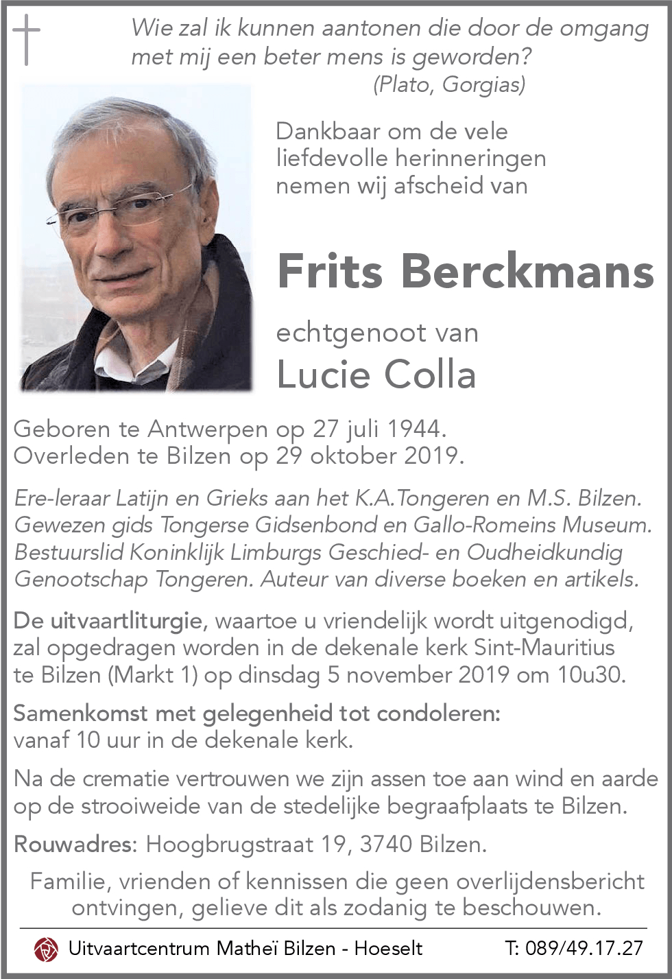 FRITS BERCKMANS