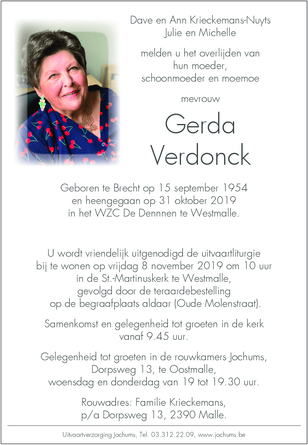 Gerda Verdonck
