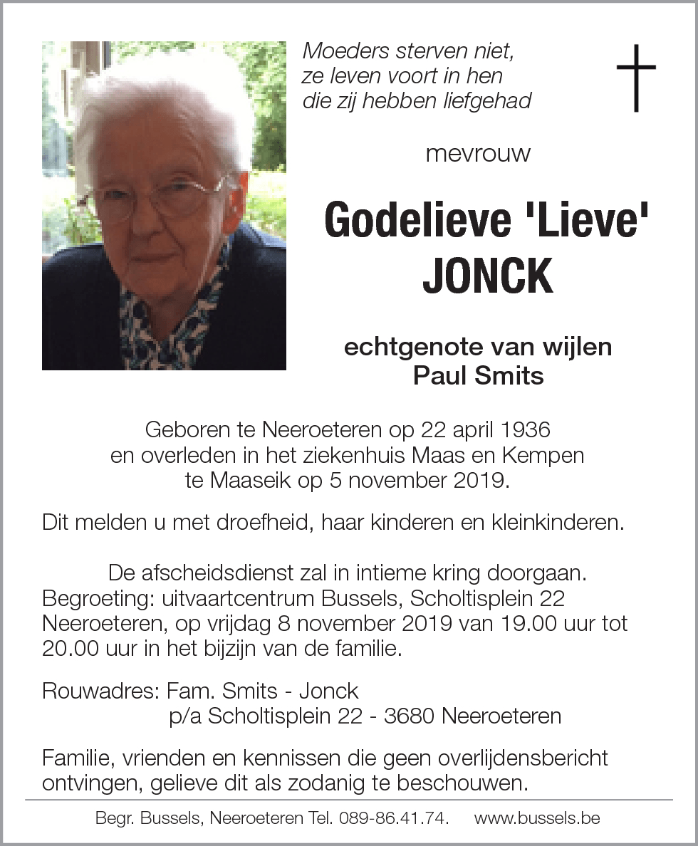 Godelieve 'Lieve' Jonck