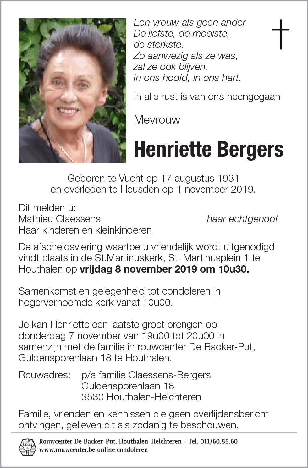 Henriette Bergers
