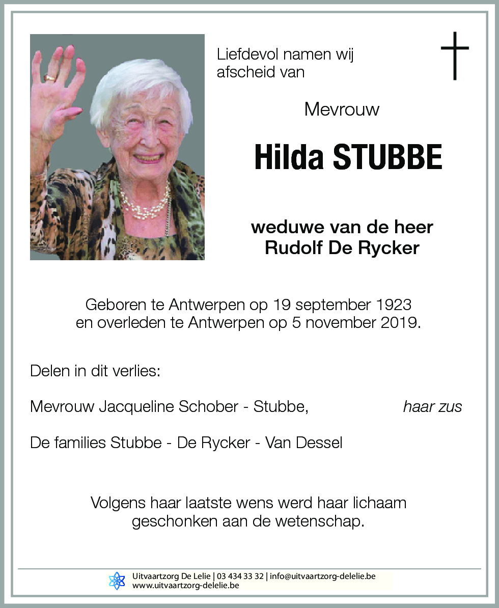 Hilda Stubbe