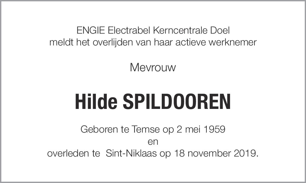 Hilde Spildooren