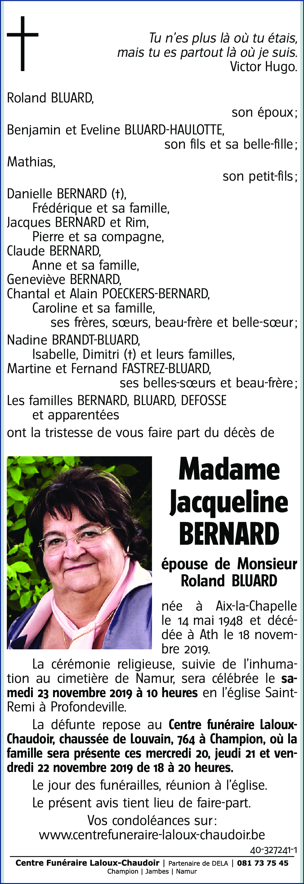 Jacqueline Bernard
