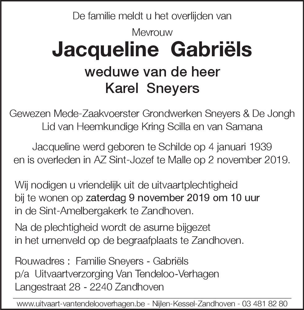 Jacqueline Gabriëls