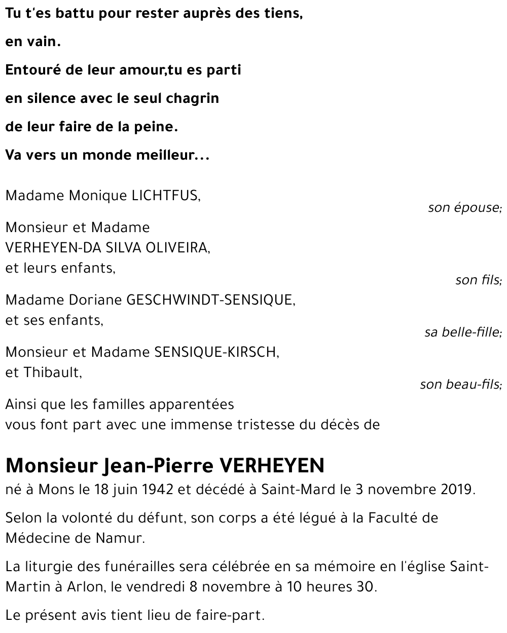 Jean-Pierre VERHEYEN