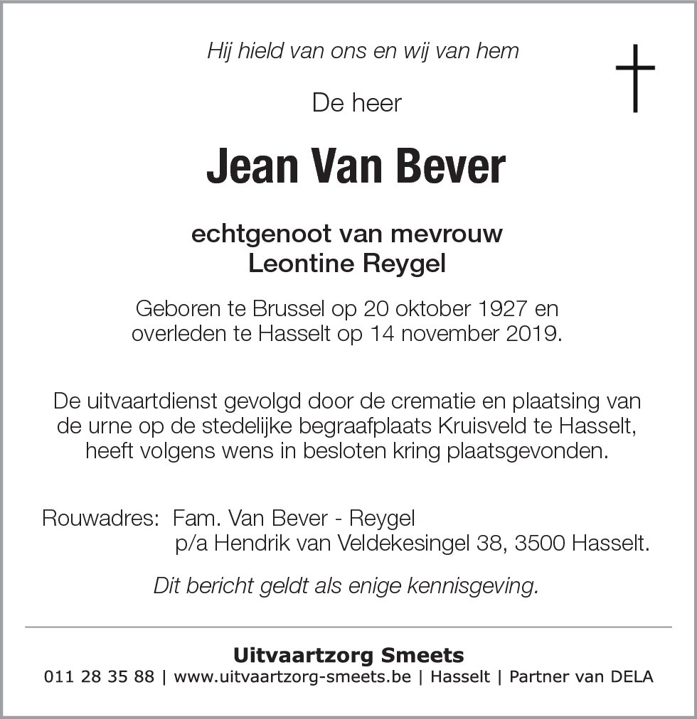 Jean Van Bever