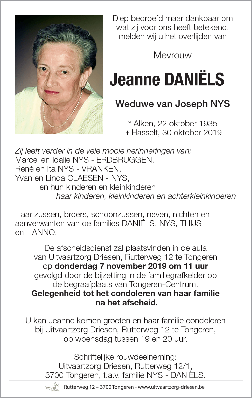 Jeanne Daniëls
