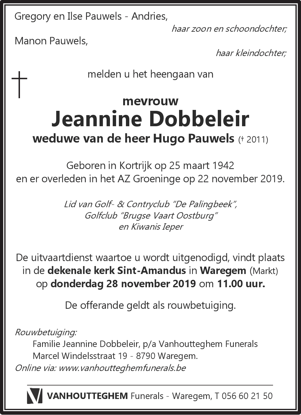 Jeannine DOBBELEIR