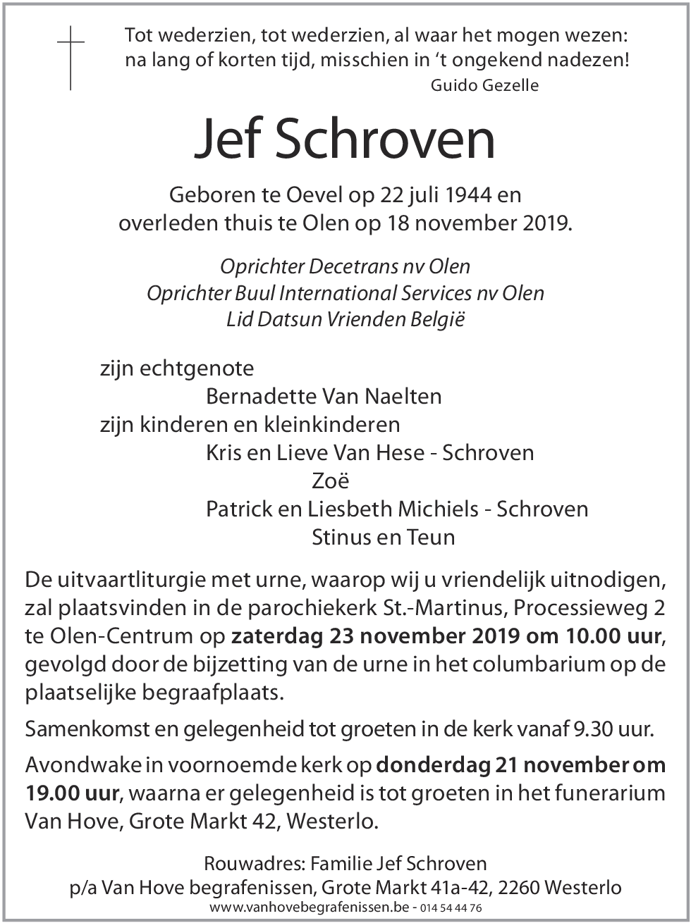 Jef Schroven