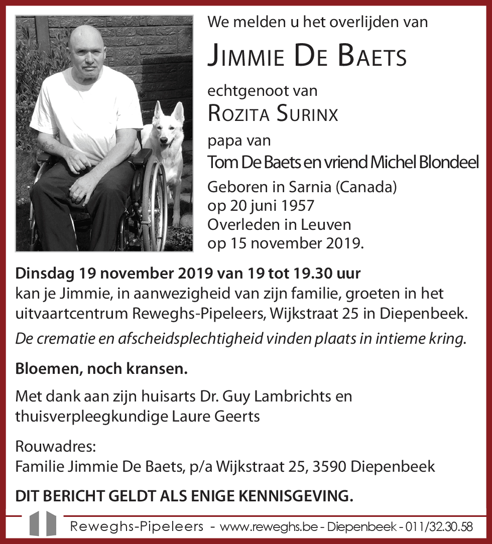 Jimmie De Baets